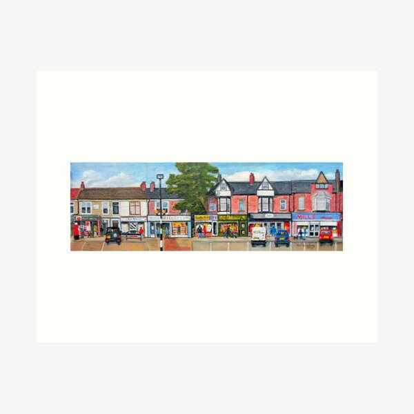 Forest Hall, Newcastle Upon Tyne Art Print