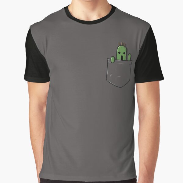 Little Pocket Cactuar Graphic T-Shirt