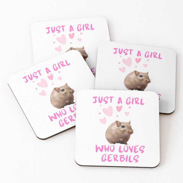 Item preview, Just a Girl Who Loves Gerbils T-shirt designed and sold by clbtee.