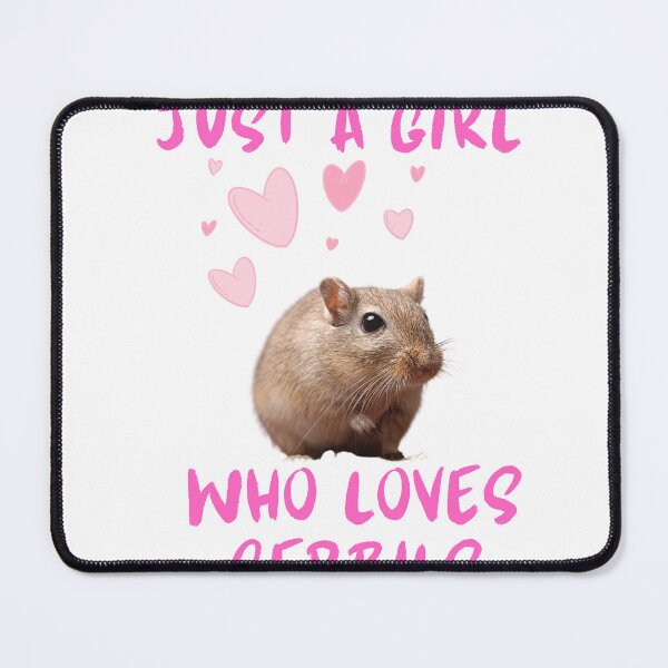 Item preview, Just a Girl Who Loves Gerbils T-shirt designed and sold by clbtee.