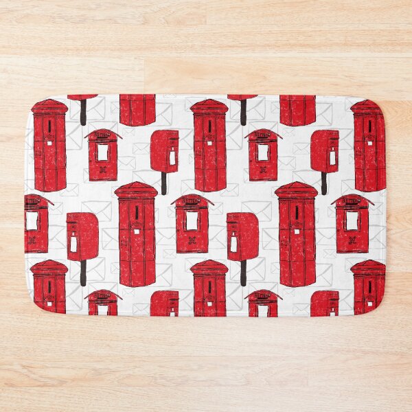 Item preview, U.K. Letter Box - Red - Watercolour  designed and sold by rosieredbox.