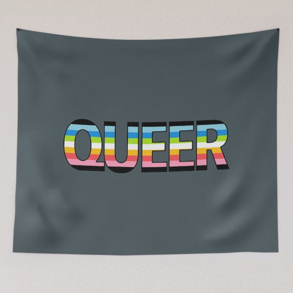 Item preview, QUEER - Queer Pride Flag 3.0 designed and sold by Thelittlelord.