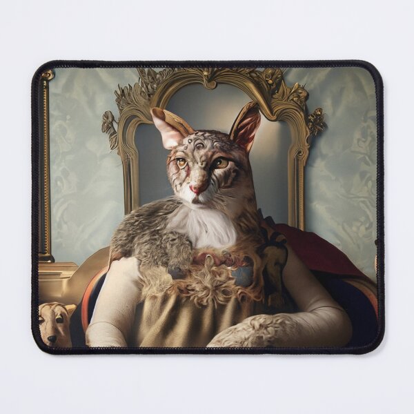 Item preview, Renaissance cat portrait designed and sold by jsebouvi.