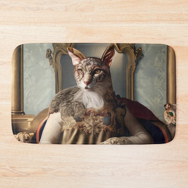 Item preview, Renaissance cat portrait designed and sold by jsebouvi.