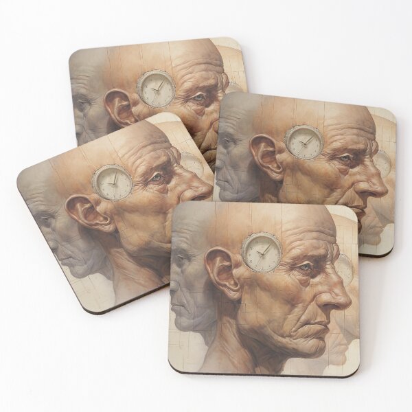 Item preview, Time's Imprint: Face Deformation Study designed and sold by Venon28.