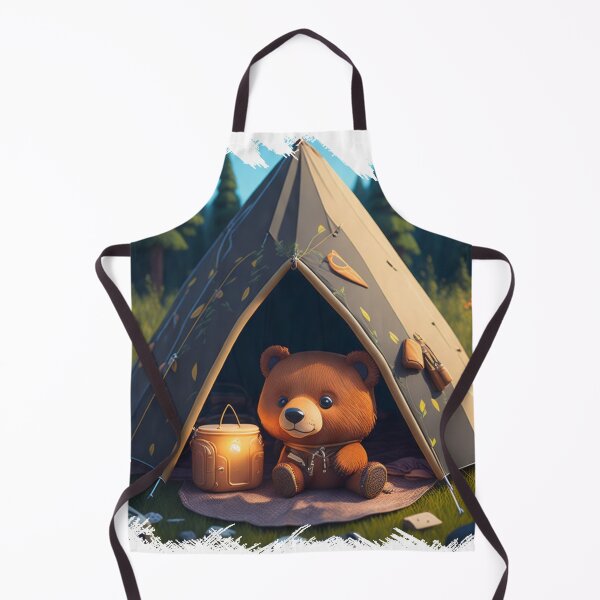 Item preview, Bear Camping in a Tent designed and sold by VnJ-Cr8.