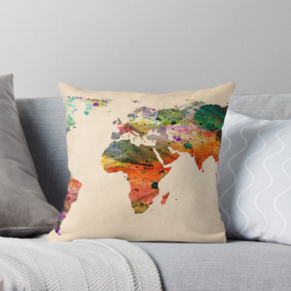 Item preview, Throw Pillow designed and sold by motiashkar.