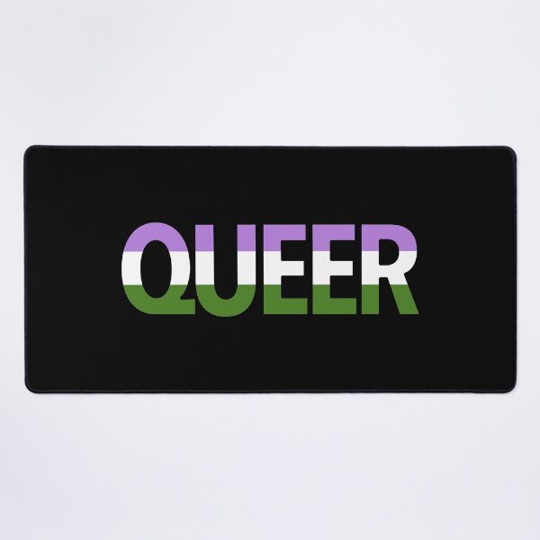 Item preview, QUEER - GenderQueer Pride Flag 1.0 designed and sold by Thelittlelord.