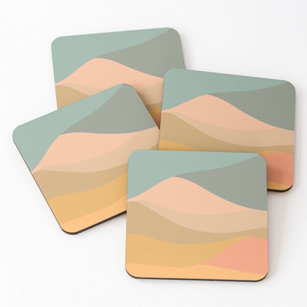 Item preview, Abstract Mountains designed and sold by mbstickerco20.