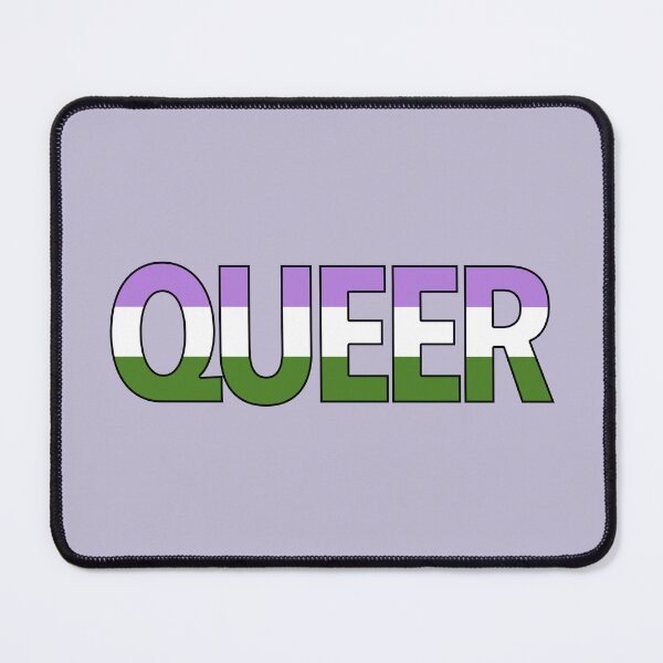 Item preview, QUEER - GenderQueer Pride Flag 2.0 designed and sold by Thelittlelord.