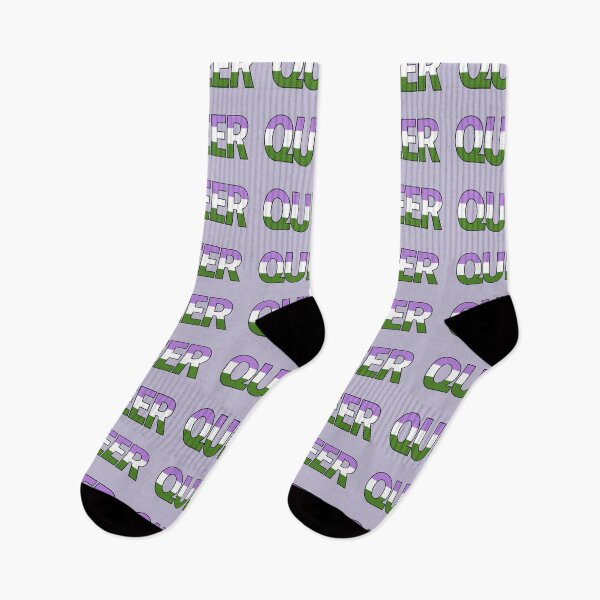 Item preview, QUEER - GenderQueer Pride Flag 2.0 designed and sold by Thelittlelord.