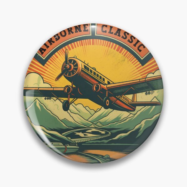 Item preview, A Vintage Airplane  designed and sold by GoodOldVintage.