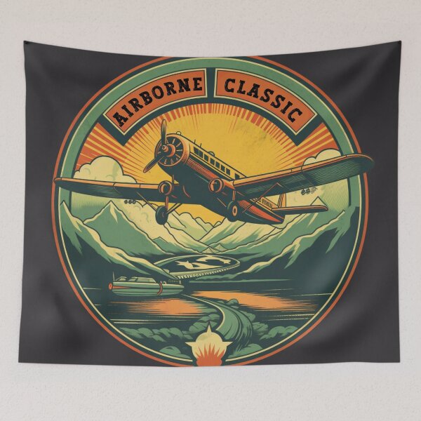Item preview, A Vintage Airplane  designed and sold by GoodOldVintage.