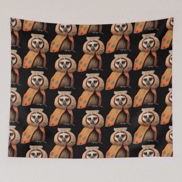 Item preview, Artistic surreal owl designed and sold by bellabitis.