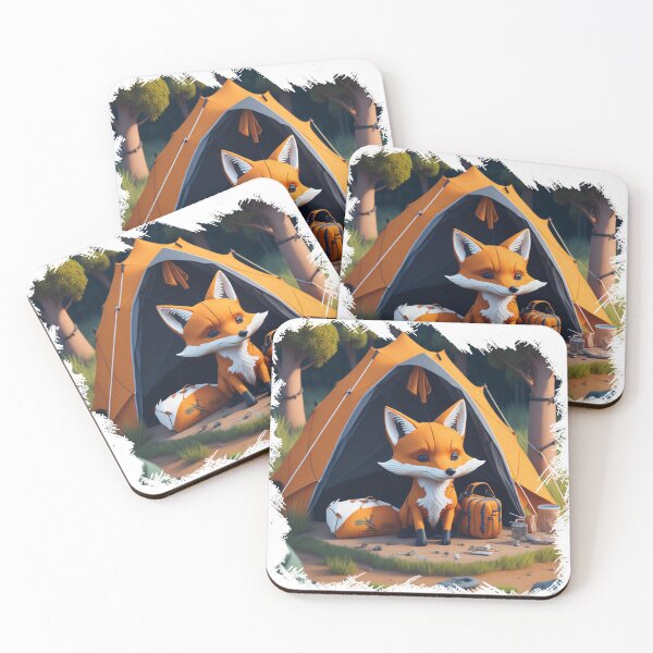 Item preview, Fox Goes Camping designed and sold by VnJ-Cr8.