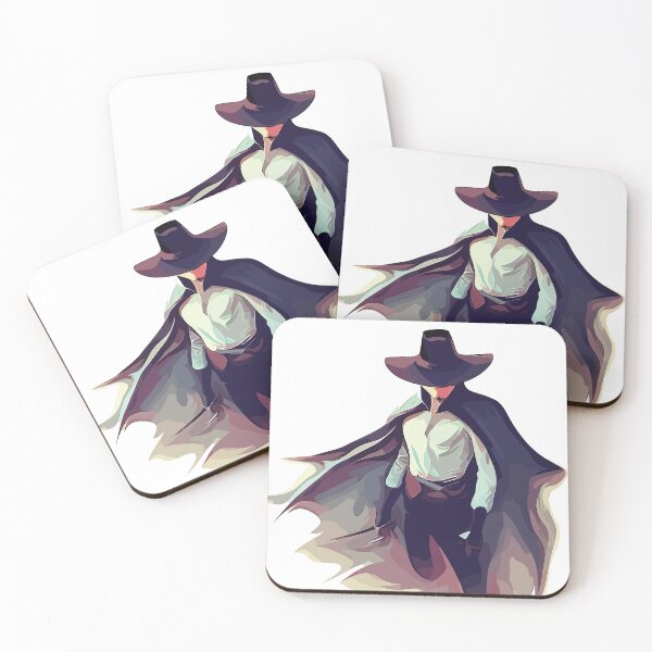Item preview, Don Diego De La Vega Silhouette Zorro designed and sold by fennecgraphics.
