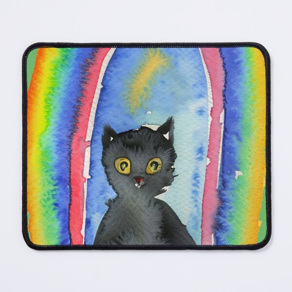 Aperçu de l'œuvre L'arc-en-ciel et le chat créée et vendue par DejanVuk.