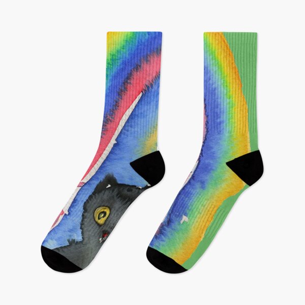 Item preview, The rainbow and the cat designed and sold by DejanVuk.