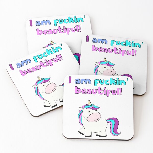 Item preview, Beautiful unicorns designed and sold by SketchyPedals.