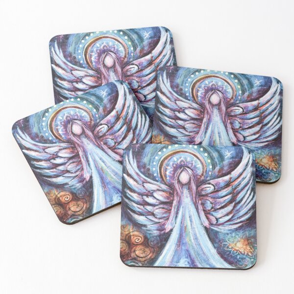 Item preview, Angel Cool Blue Light designed and sold by heartsake.