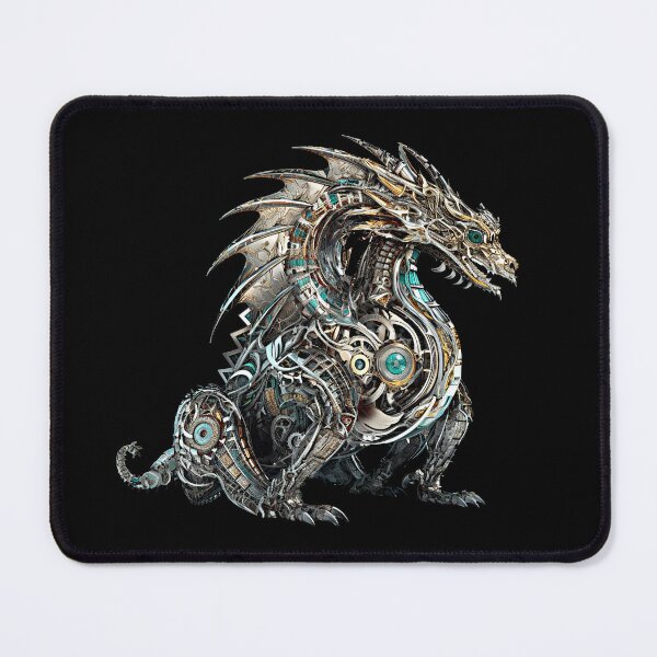 Item preview, Mystical dragon in futuristic style designed and sold by bellabitis.