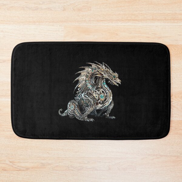 Item preview, Mystical dragon in futuristic style designed and sold by bellabitis.