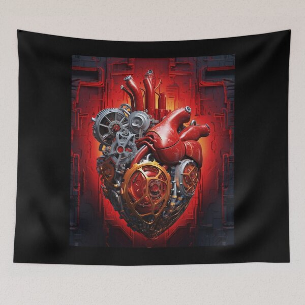 Item preview, Pulse of the Machine: Biomechanical Heart Design T-Shirt designed and sold by JLCableStudio.
