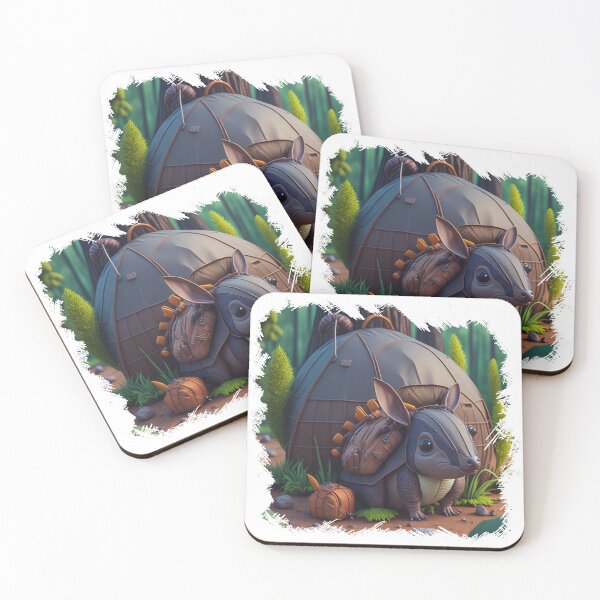 Item preview, Armadillo Backpacking in the Woods designed and sold by VnJ-Cr8.