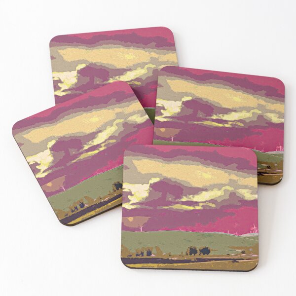 Item preview, SKY, WINDMILLS AND HILLS designed and sold by ArtbyRolleen.