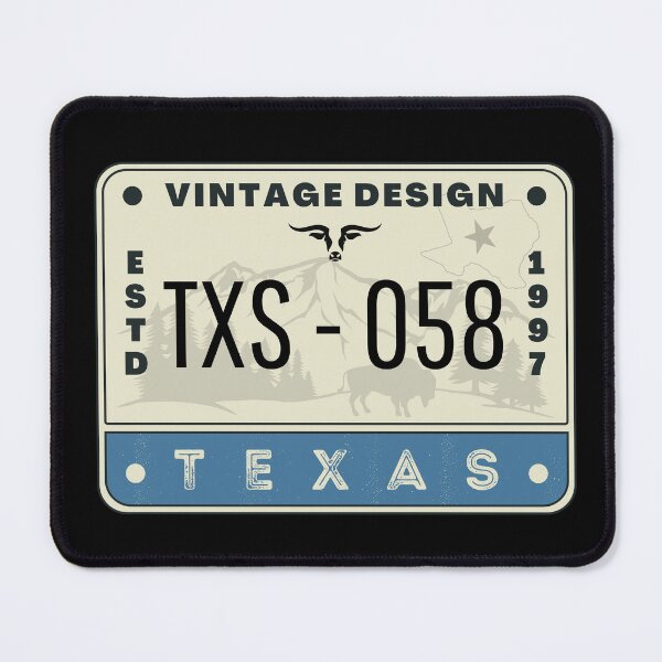 Item preview, texas license plate designed and sold by lebarbu.