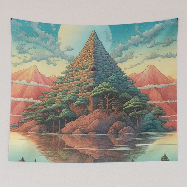 Item preview, Pyramid Vibes - Atlantis  designed and sold by PlatoAtlantis.