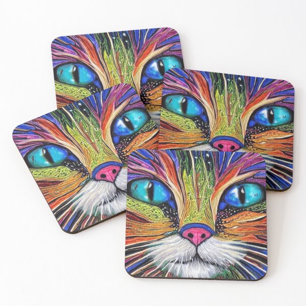Item preview, Pretty cat. Abstraction. designed and sold by Natalia-Vlad.