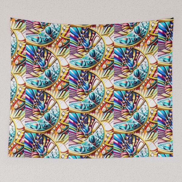 Item preview, Abstract miscellany of colours and joy. designed and sold by Larama by Anna.
