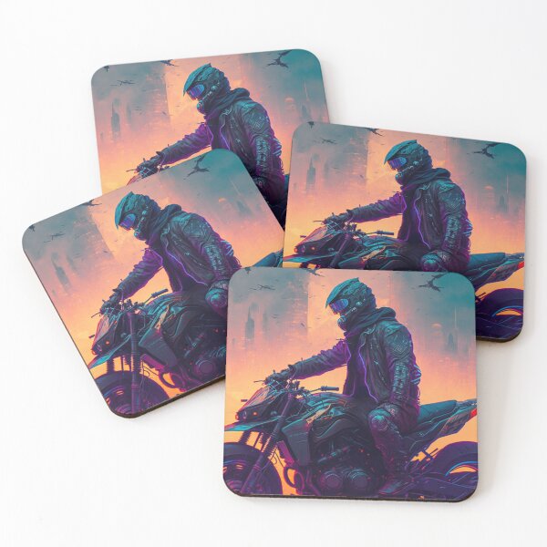Item preview, Dystopian World: Biker designed and sold by Luna-Art-Design.
