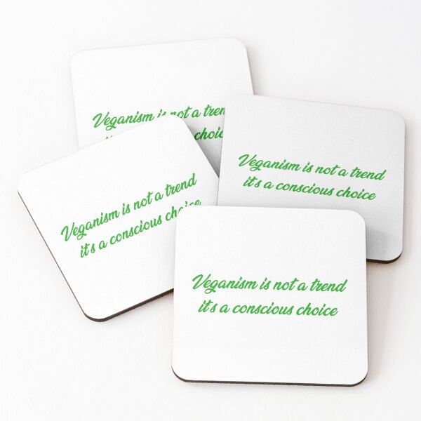 Item preview, Veganism is not a trend; it's a conscious choice. designed and sold by Absent-Visual.