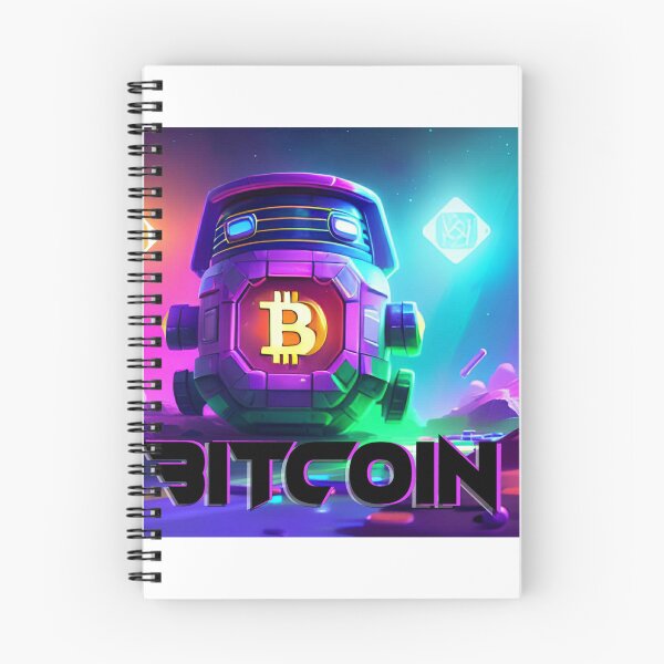 Item preview, Robot espacial Bitcoin designed and sold by ColoCryptonaut.