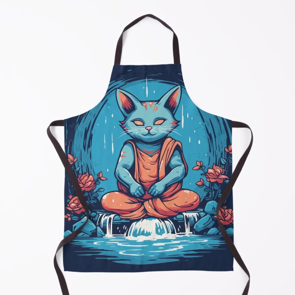 Item preview, Meditating Cat Feline-inspired designed and sold by Patel-D-Shop.