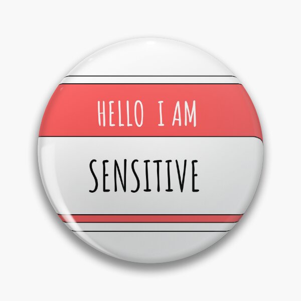 Item preview, hello i'm sensitive designed and sold by unaluciana.