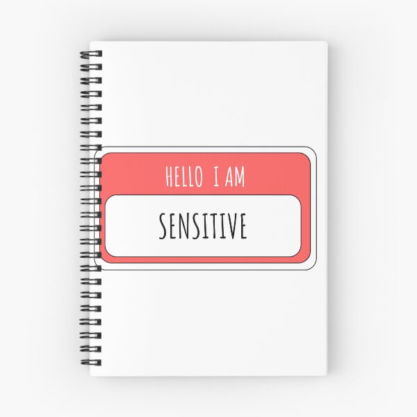Item preview, hello i'm sensitive designed and sold by unaluciana.