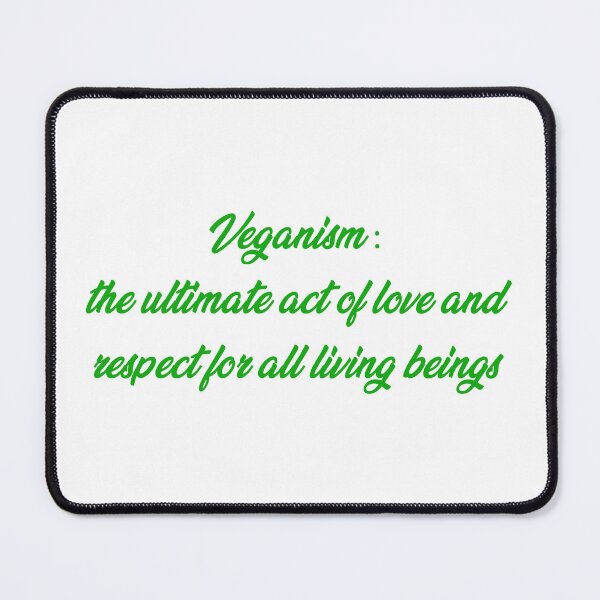Item preview, Veganism: the ultimate act of love and respect for all living beings. designed and sold by Absent-Visual.
