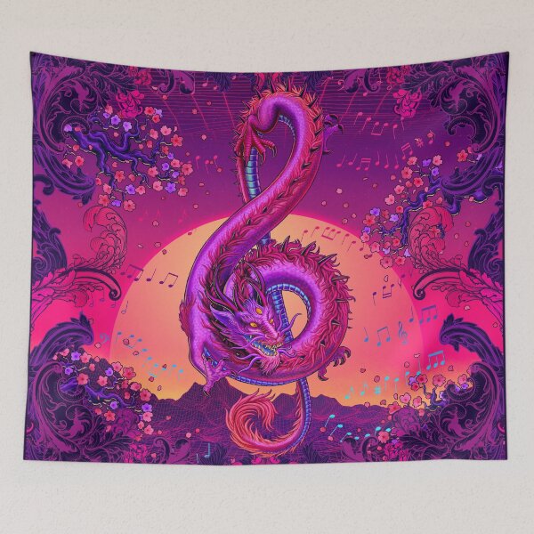 Item preview, Music Dragon - Vaporwave designed and sold by Abysm Internal.