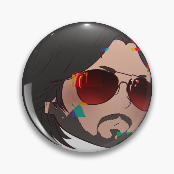 Item preview, Johnny Silverhand (Glitched) designed and sold by pandascape.