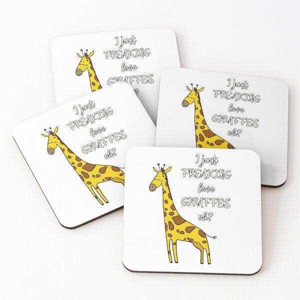 Item preview, giraffe designed and sold by SketchyPedals.