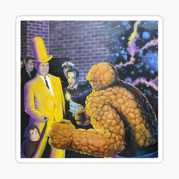 Clobberin Time Sticker