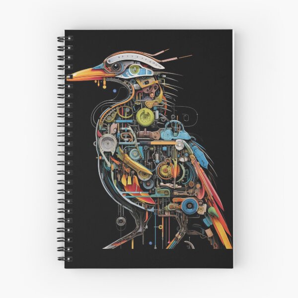 Item preview, Mechanized Menagerie: Mechanical Animal Artwork T-Shirt designed and sold by JLCableStudio.