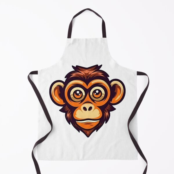 Item preview, Surprised Monkey Playful Illustration designed and sold by KristinaNEL.
