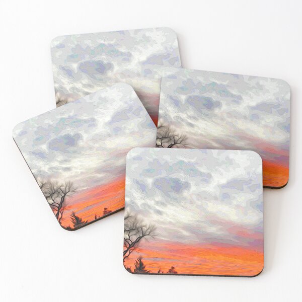 Item preview, SUNSET ON A CLOUDY DAY designed and sold by ArtbyRolleen.