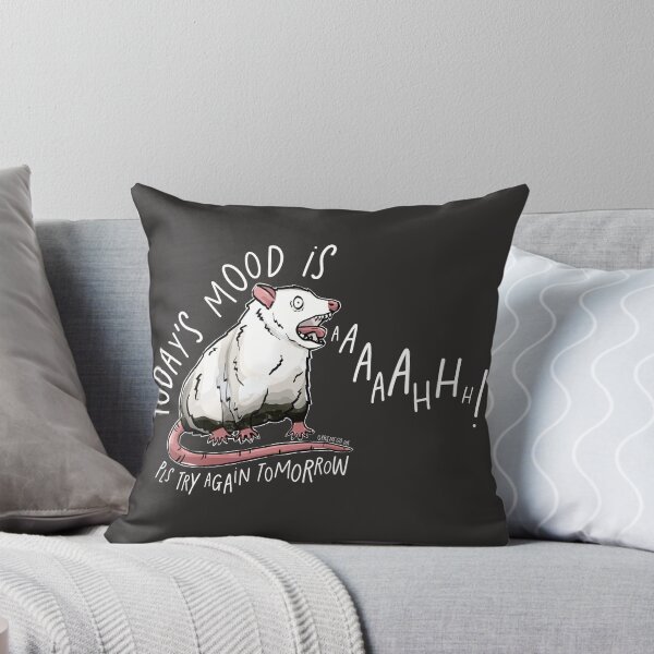 Item preview, Today's mood is aaaaaah! - Anxiety Possum designed and sold by CPowellDesign.