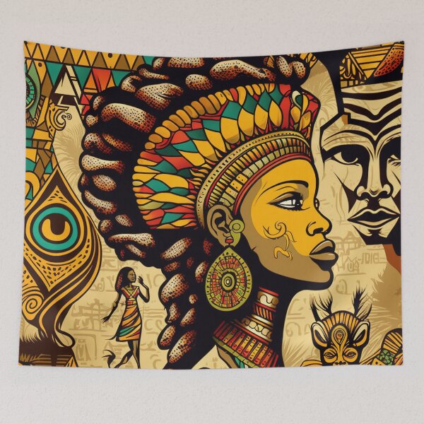 Item preview, African ethno designed and sold by WildlifeSafari.