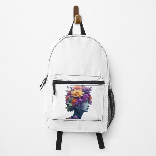Item preview, flowers woman art designed and sold by Kwitirashope ⭐⭐⭐⭐⭐⭐⭐.